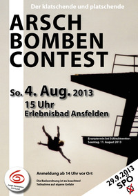 Arschbomben-Contest der JG Linz Land@Erlebnisbad