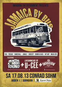 Jamaica By Bus feat. Mortal Kombat Sound, U-Cee und Invasion Sound@Conrad Sohm