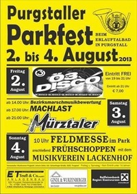 Purgstaller Parkfest@beim Erlauftalbad