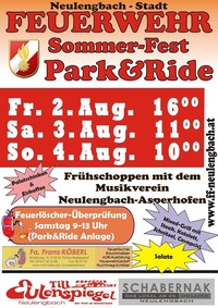 Sommerfest der Freiwilligen Feuerwehr Neulengbach Stadt@Park and Ride Neulengbach