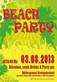 Beach Party@Hillergrund