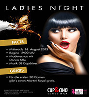 Ladies Night@Cup & Cino