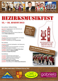 Bezirksmusikfest der Musikkapelle Serfaus@Festzelt