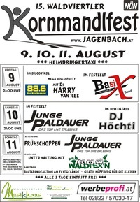 15. Kornmandlfest 2013@Jagenbach