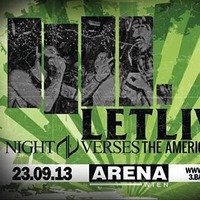 LETLIVE.  + NIGHT VERSES  + THE AMERICAN SCENE  @Arena Wien