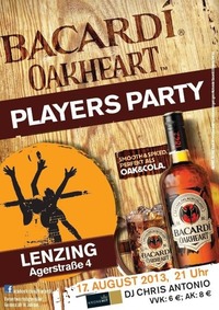 Bacardi Players Party@Alte Lidl-Halle