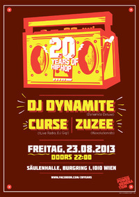 20 Years Säulenhalle feat. DJ Dynamite, Curse & Zuzee@Säulenhalle