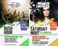 Rush Hour & Saturday Night Clubbing@Disco Crazy