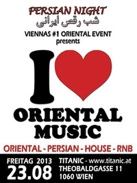 Persian Night presents I Love Oriental Music@Titanic Club