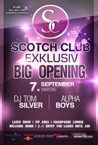 Scotch Club Exklusiv - Big Opening