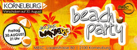 Beachparty@MBSC Korneuburg Rattenfängerstadion