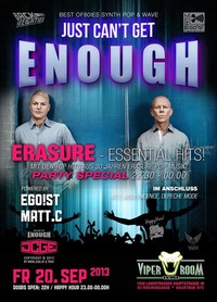 JCGE - Erasure Special@Viper Room