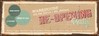 Warehouse Re-Opening Party 