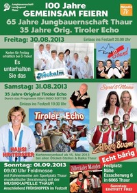 Jubilumsfest 65 Jahre Jungbauern Thaur@