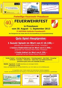 Feuerwehrfest Pressbaum@Asfinag Pressbaum (Hauptstraße 115, 3021 Pressbaum)