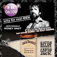 Jack Daniels Honey - Chuck Norris Isst Keinen Honig - er kaut Bienen 