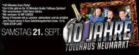 10 Jahre Tollhaus Neumarkt@Tollhaus Neumarkt