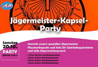 Jägermeister- Kapsel- Party@Hasenstall