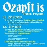 Brezn, Bier  Lederhosen - Frühschoppen mit Föhrenwald Band Live@Rathaus Café-Bar