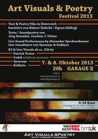 Art Visuals  Poetry Festival 2013@Garage  X