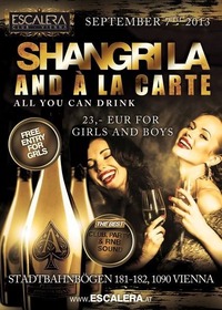 shangri La & Al a Carte@Escalera Club