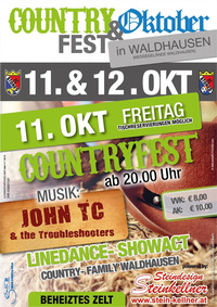 1. Waldhausener Countryfest@Messegelände Waldhausen
