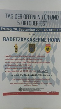 5. Oktoberfest@Radetzky Kaserne