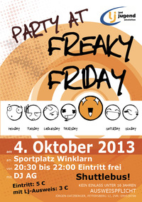 Freaky Friday @Sportplatz