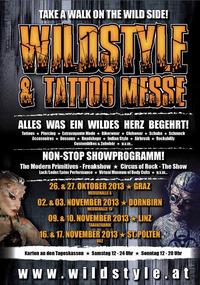 Wildstyle & Tattoo Messe - Graz@Messecenter Graz