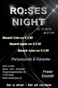 ro:ses night@Club Ro:ses disco-bar-karaoke