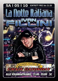 La Notte Italiana mit Dj Ivan Fillini