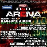 Saturday Night Spirit mit DJ Tom van Hoed@D&D Arena