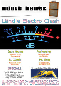 Adult Beatz #44 - Ländle Electro Clash@Proton - das feie Radio