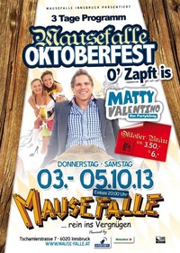 Mausefalle Oktoberfest@Mausefalle