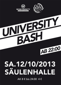 University Bash@Säulenhalle