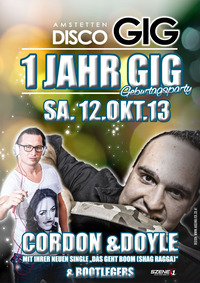 1 Jahr GIG mit GordonDoyle und den Bootlegers