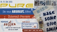 Premiere der neuen Absolut Edition@Pure Kufstein