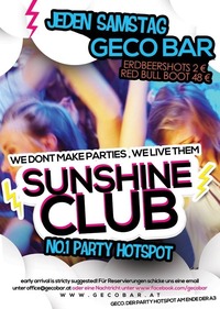 Sunshine Club@Geco Bar
