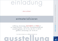 Entmaterialisieren@Atelier el-kordy