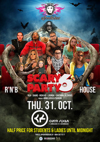 Afrodisiac Scary Party 6@Chaya Fuera