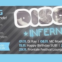 Disco Inferno mit DJ RAY@SUB