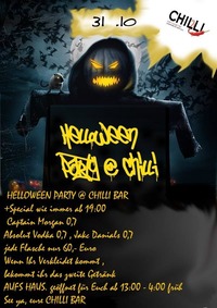 Helloween Party@Chilli Bar