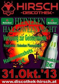 Heineken Halloween Night@Discothek Hirsch