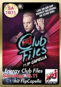 Energy Club Files mit Dj Flip Capella - Live on Air