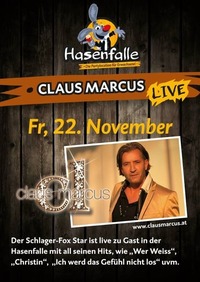 Claus Markus - Live@Hasenfalle