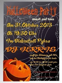 Halloween - sweet and sour@Discostadl Heuberg