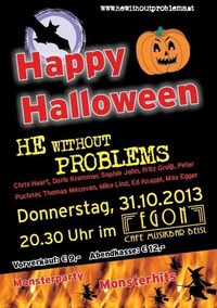 He without Problems - Halloweenspecial@Musikcafe Egon