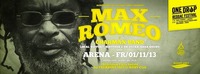 Max Romeo & Charmax Band - One Drop Reggae Festival - Day 1@Arena Wien
