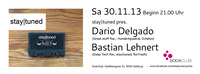 stay/tuned pres Dario Delgado & Bastian Lehnert@Soda Club
