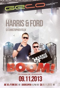 BOOM!! - Harris & Ford live!@Geco Bar